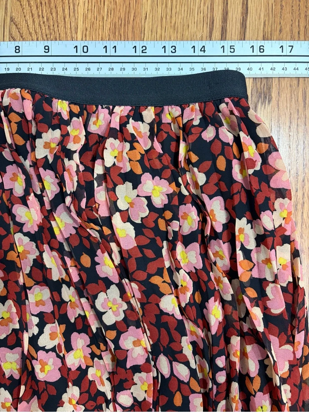 Sanctuary Pleated Boho Whimsical Midi Skirt (XL) - Picture 8 of 10